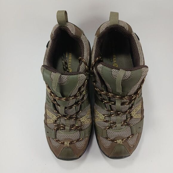 Merrell Vibram Women's size( run small) 9 Hiking Shoe. Geen(olive). Waterproof. - Picture 6 of 10